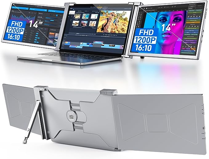 Fopo  Triple Portable Monitors & Laptop Screen Extenders