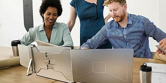 How To Connect A Triple Portable Monitor To A Laptop - fopomonitor