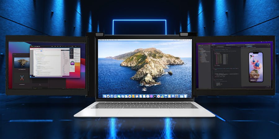 Is The Triple Portable Monitor Compatible With A MacBook? - fopomonitor