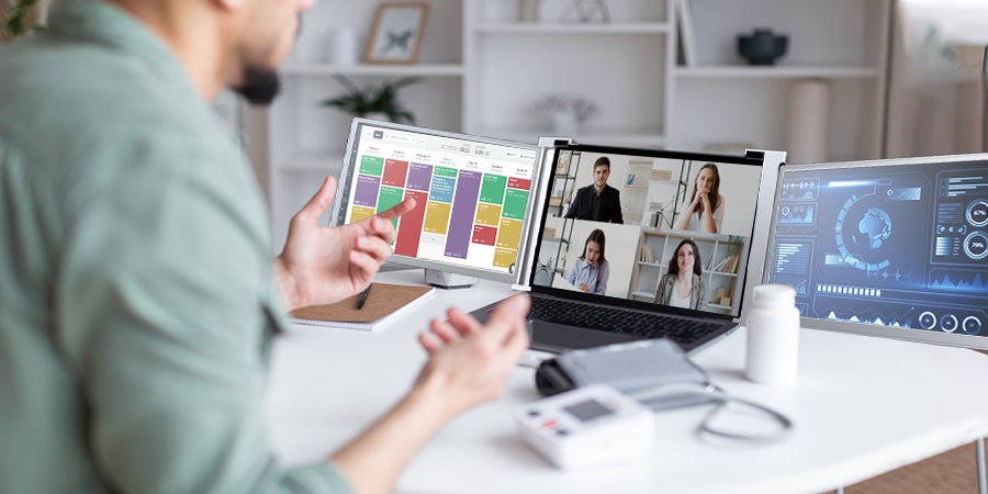 Who Could Use A Triple Monitor For Remote Work? - fopomonitor