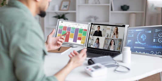 Who Could Use A Triple Monitor For Remote Work? - fopomonitor