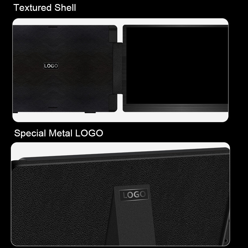 FOPO®  S7 Triple Screen Laptop Extender – Dual 14" Portable Monitors