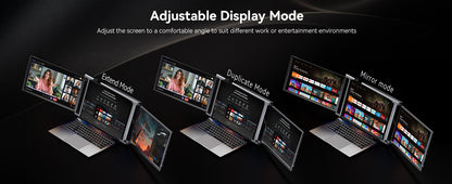 FOPO S1 14-Inch Dual-Screen Laptop Extender | 1080P Portable Monitors