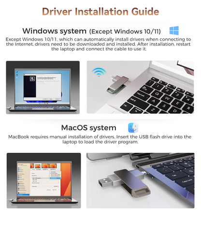 FOPO S780C 14" / S788C 16" Triple Laptop Screen Extender – 1920×1200 IPS Portable Monitor