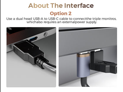 FOPO® Triple Laptop Screen Extender | Portable 3-Screen Monitor for Ultimate Productivity