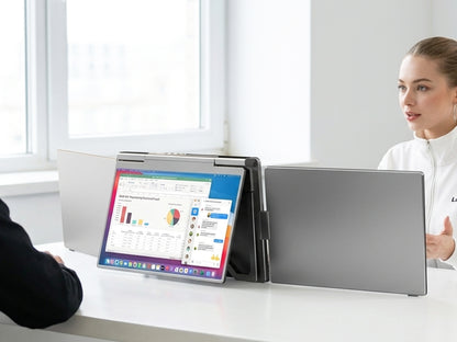 FOPO S788 16" Triple Laptop Screen Extender – 1920×1200 FHD IPS Portable Monitor