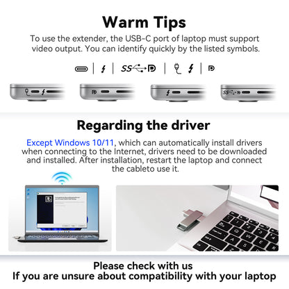 FOPO S788 16" Triple Laptop Screen Extender – 1920×1200 FHD IPS Portable Monitor